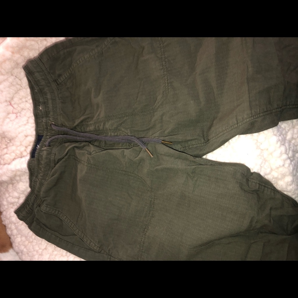 American eagle green jogger pants